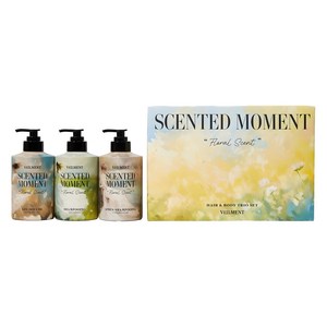 벨먼 당신을 사로잡는 순간 센티드 모먼트 플로럴 센트 샴푸 415ml + 컨디셔너 415ml + 바디워시 415ml 선물 세트 + 쇼핑백, 1세트