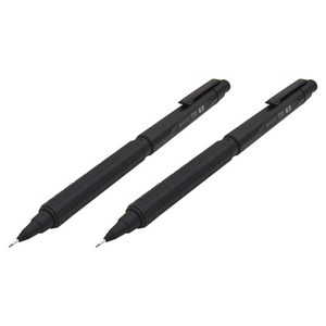 펜텔 오렌즈 네로 샤프 PP3005 블랙 0.5mm, 0.5mm, 2개