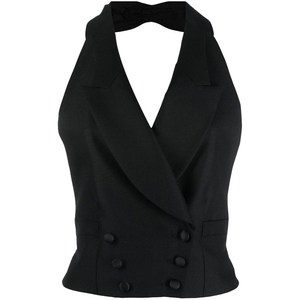 메종 마르지엘라 메종 마르지엘라 홀터넥 더블 브레스티드 베스트