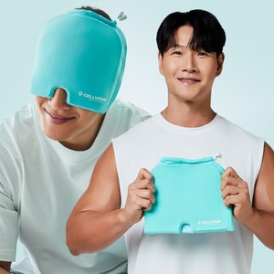 [셀버린 젤 헤드밴드] 두통 얼굴열감 눈붓기 냉찜질팩 두피열 숙취해소 피로회복 민트, FREE, 1개