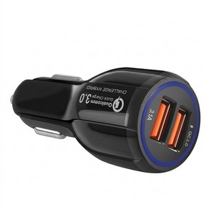 챌린지하이브리드 퀄컴 퀵차지 3.0 듀얼포트 차량용 고속충전기