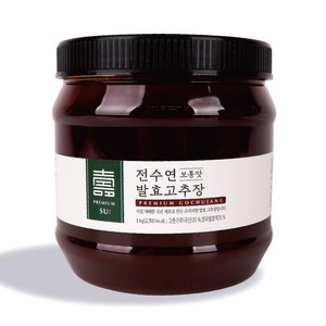 전수연 양파발효 국산 고추장 1kg 보통맛 / 순한맛, 보통맛1kg, 1개