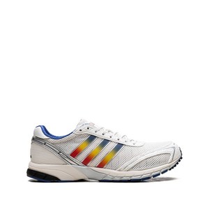 아디다스 아디제로 아디오스 OG "코어 화이트/팀 로열 블루/옐로" 스니커즈, US 8(KR 250), 화이트계열