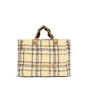 발망 1945 플레이드 패턴 토트 백