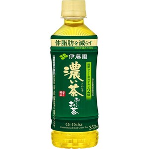 이토엔오이차 진한차 코다케 350ml×24개 기능성 표시 식품, 350ml, 24개, 24개