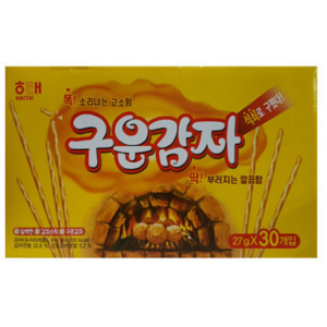 해태제과 구운감자, 27g, 30개