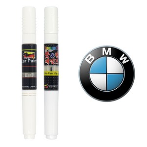 BMW 자동차 카페인트 차량용 자동차붓펜 도색, BMW-A90-소피스토그레이, 1개