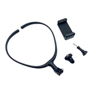 make speed 듀얼 액션캠+핸드폰 넥 마운트 거치대