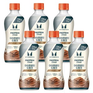 마이프로틴 드링크 시그니처 초콜릿, 340ml, 6개