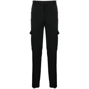 알렉산더맥퀸 테이퍼드 카고 팬츠, 블랙계열, Italy 52