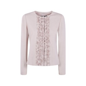 엠포리오아르마니 러플 재킷, 베이지계열, Italy 42(KR 66)