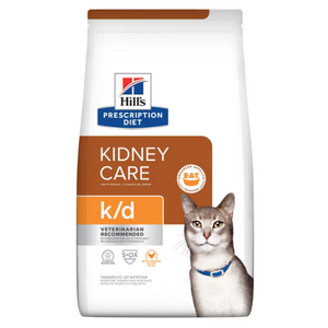 힐스 캣 k/d kd 1.81kg 3.85kg Feline Kidney Care 신장/심장, 1개