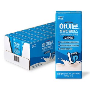 하이뮨 프로틴 밸런스 드링크믹스 RTD, 190ml, 24개