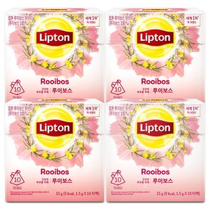 립톤 루이보스 허브차 티백
