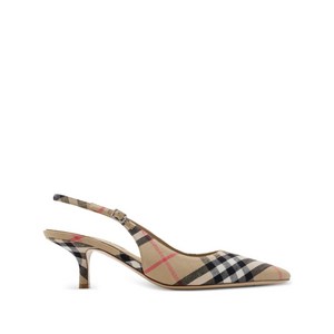 버버리 데임 펌프스, Europe 37(KR 240), 베이지계열+블랙계열