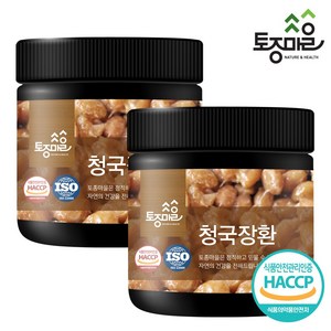 [토종마을] HACCP인증 국산 청국장환 280g, 2개