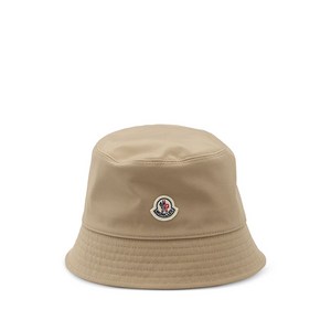 몽클레르 로고 패치 버킷 햇, S(KR 580), 베이지계열