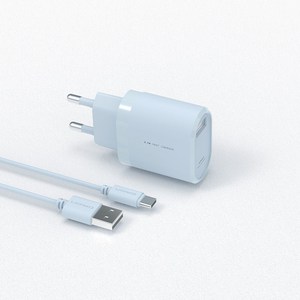DRION USB 충전기 5V 2.1A 가정용 1구 포트 저속 어댑터 C타입 케이블 아이폰 갤럭시