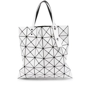 바오바오이세이미야케 루센트 기하학 패턴 토트 백