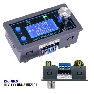 ZK-4KX DIY DC 가변 파워서플라이 모듈 조절 가능 전원 공급 장치, 1개