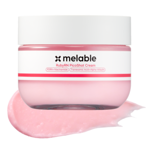 메라블 루비알엔 피코샷 크림 PDRN 기미 미백 케어, 55g, 1개