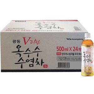 광동옥수수수염차, 500ml, 24개