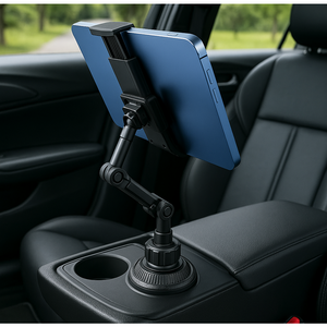 론조모니 안정적인 조절 가능한 차량용 핸드폰 태블릿 컵 홀더 마운트 거치대