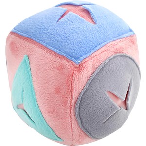 더플래 노즈워크 강아지 플레잉 볼, 핑크, 12 x 12 x ..., 1개