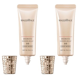마끼아쥬 드라마틱 커버 젤리 BB, 라이트베이지, 2개