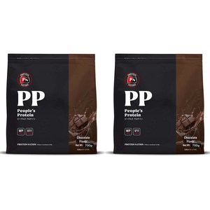 프로틴네이션 피플스 프로틴 초콜릿 풍미, 700g, 2개