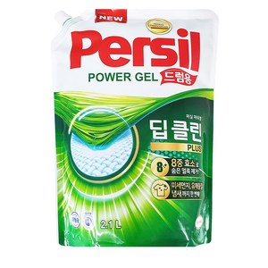 퍼실 딥클린 플러스 파워젤 액상세제 드럼용 리필, 2L, 1개