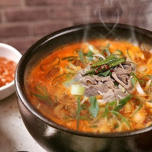 순수본가 부산 국민시장 옛 진양식당 얼큰 돼지국밥 630g 5봉, 1개