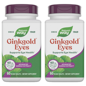네이쳐스웨이 징크골드 아이즈 비건 타블렛, 60정, 2개