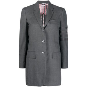 톰 브라운 4 바 스트라이프 울 블레이저