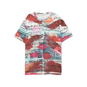 비비안웨스트우드 프린트 티셔츠, 그린계열+레드계열, XS(KR 90)