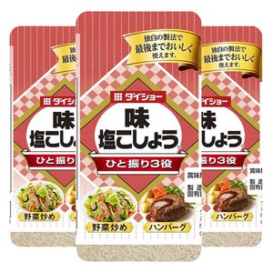 다이쇼 맛소금후추 한번에 3역할, 135g, 3개