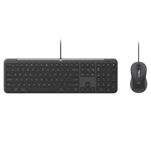 로지텍 MK620 유선 키보드 + 마우스 세트 비지니스 에디션