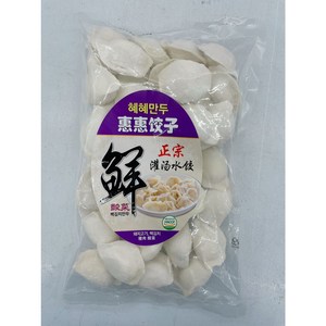 <자매중국식품> jiaozi 중국만두 혜혜만두 백김치돼지고기속 쭈러우쏸차이 550g, 1개