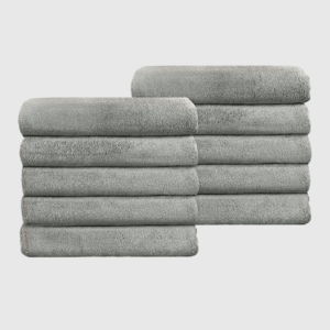 연화삼월 수건 독일 5성급 수건 10장 호텔 수건 40수 세면 타올 먼지없는 수건 수건 5개 OEKO-TEX 알러지/진드기방지 항균인증, 연회색, 10개