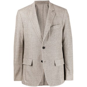 페라가모 싱글 브레스티드 블레이저 재킷