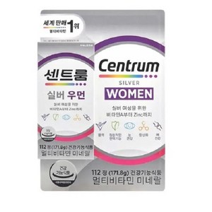 센트룸 멀티비타민 실버 포우먼, 112정, 1개