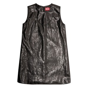 디젤 디아레스 엠보스드 로고 미니 드레스, 블랙계열, Italy 40(KR 55)