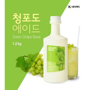 네이쳐티 청포도 에이드 원액, 1.2kg, 1개