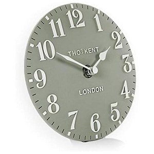 Thomas Kent London Aabic Design Mantel Clock 토마스 켄트 런던 시계 6인치 그린 파스텔 ‎295 g