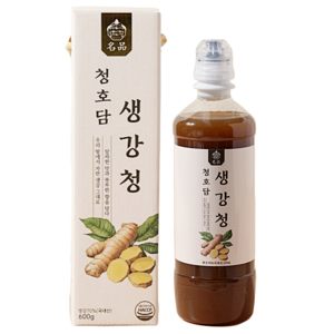 청호담 안동 진저에일청 생강청 생강차 생강원액, 1개, 1개입, 600g