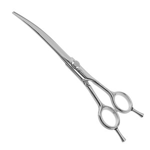 바비온 반려동물 EL 7 20도 커브 미용가위 19cm E2-701C