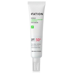 파티온 노스카나인 트러블 컴포트 수분 선크림 SPF50+ PA++++, 40ml, 1개