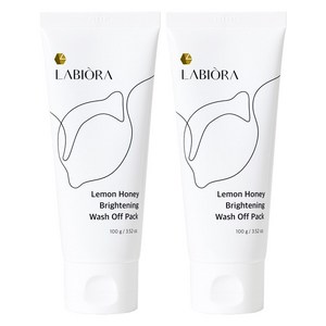 라비오라 레몬 허니 브라이트닝 워시오프 팩 100g