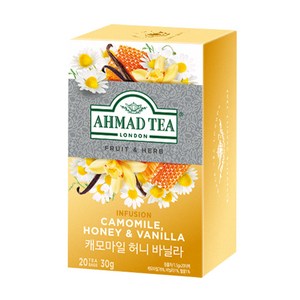 아마드티 캐모마일 허니 바닐라 차