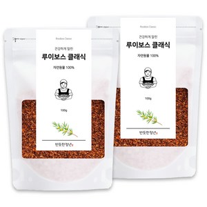 1+1 반듯한청년 루이보스 클래식 티 100g 2봉 리필팩 차
